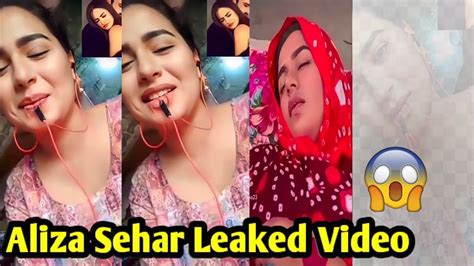 aliza sehar leaked video